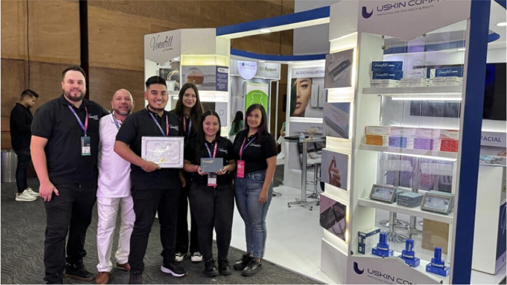Uskin Company Participates With Their Partners, Sardenya Colombia, in AMWC Latin America